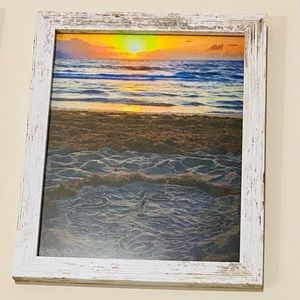 Lauderdale By The Sea, Fl
Picture14/11, frame 16/13, distressed white, rustic